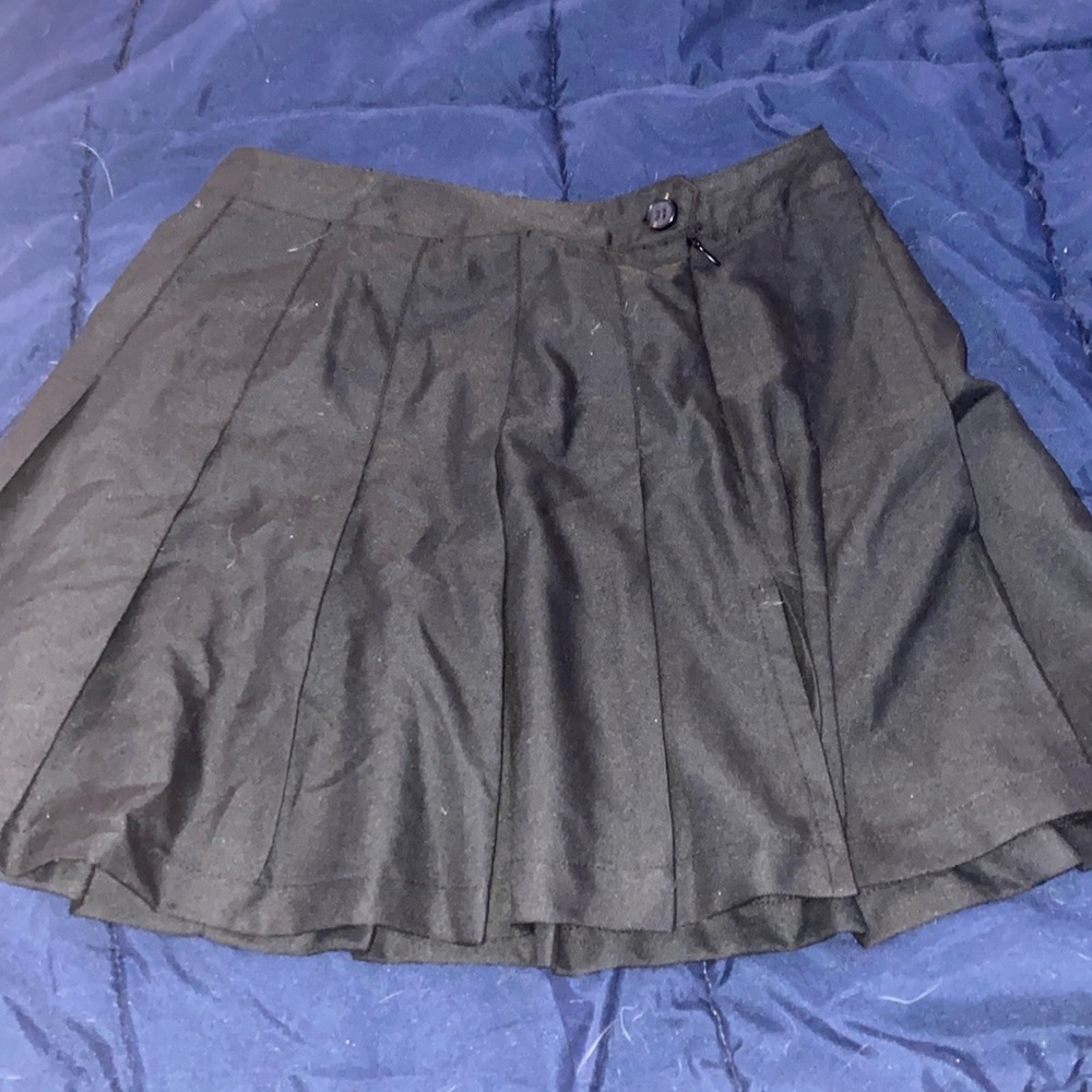 Black Tennis Skirt